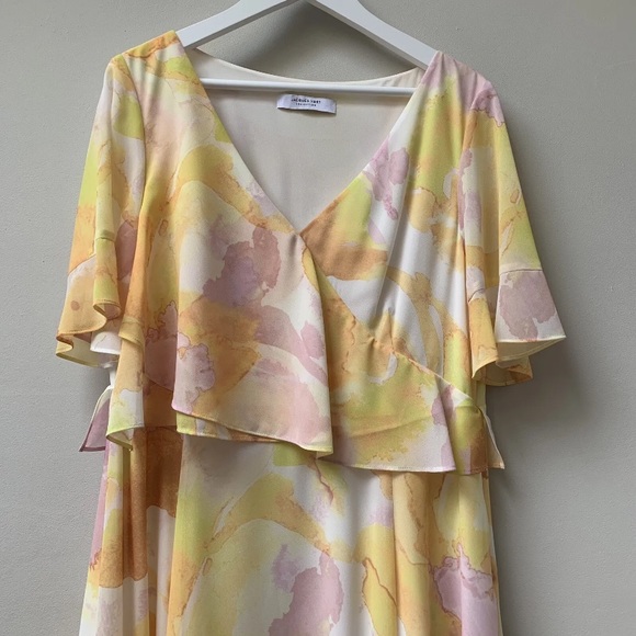 Jacques Vert floral maxi dress size 12 - Picture 3 of 8